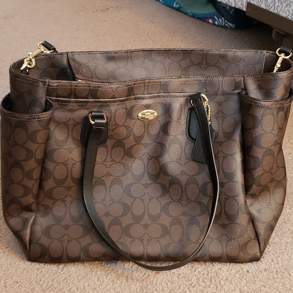 Coach Diaper Bag - Picture 1 of 2